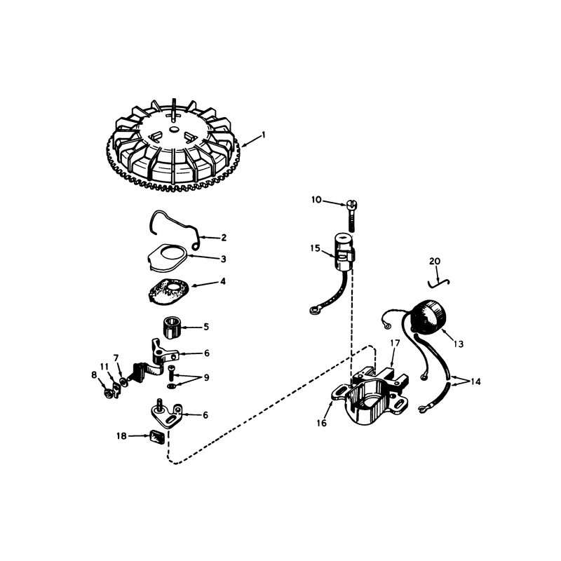 Magneto No 610772a