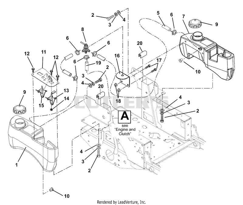 Fuel Tanks And Hoses