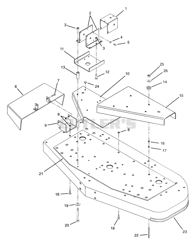 72" MOWER DECK - SIDE DISCHARGE