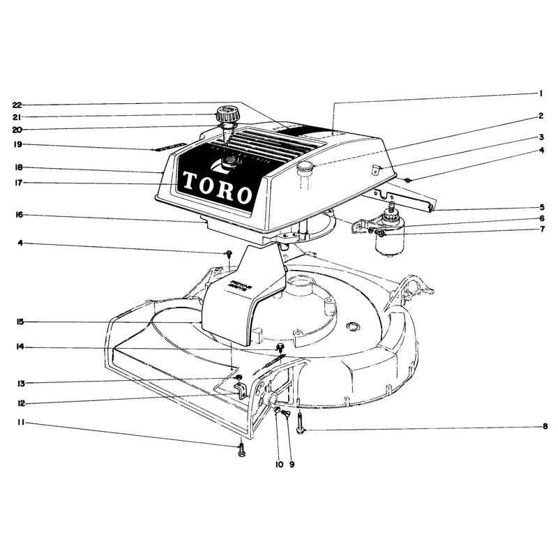 Engine Assembly Model No 18257