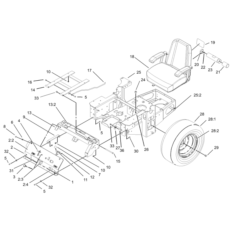 Main Frame Assembly