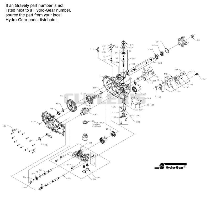 HydroGear Transaxle_LH