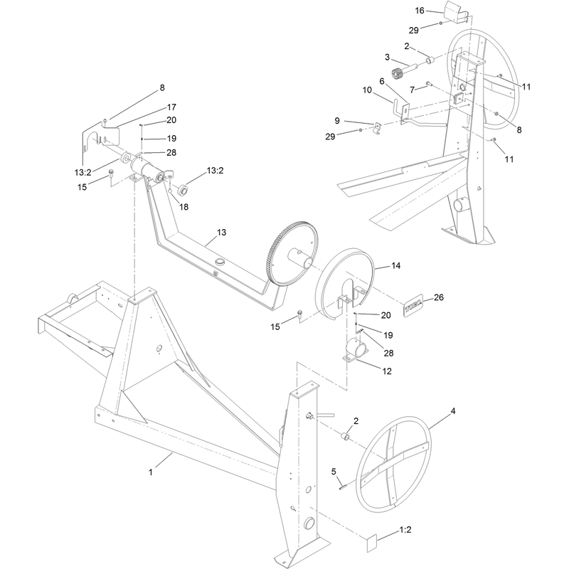 Frame and Yoke Assembly