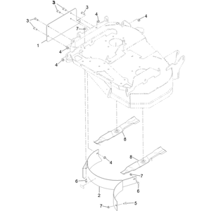 36 Inch Mulch Kit Assembly No 161-6719