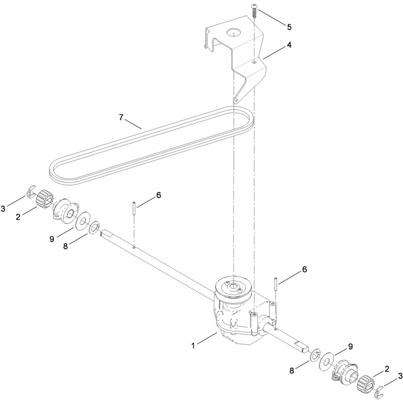 Transmission and Belt Assembly