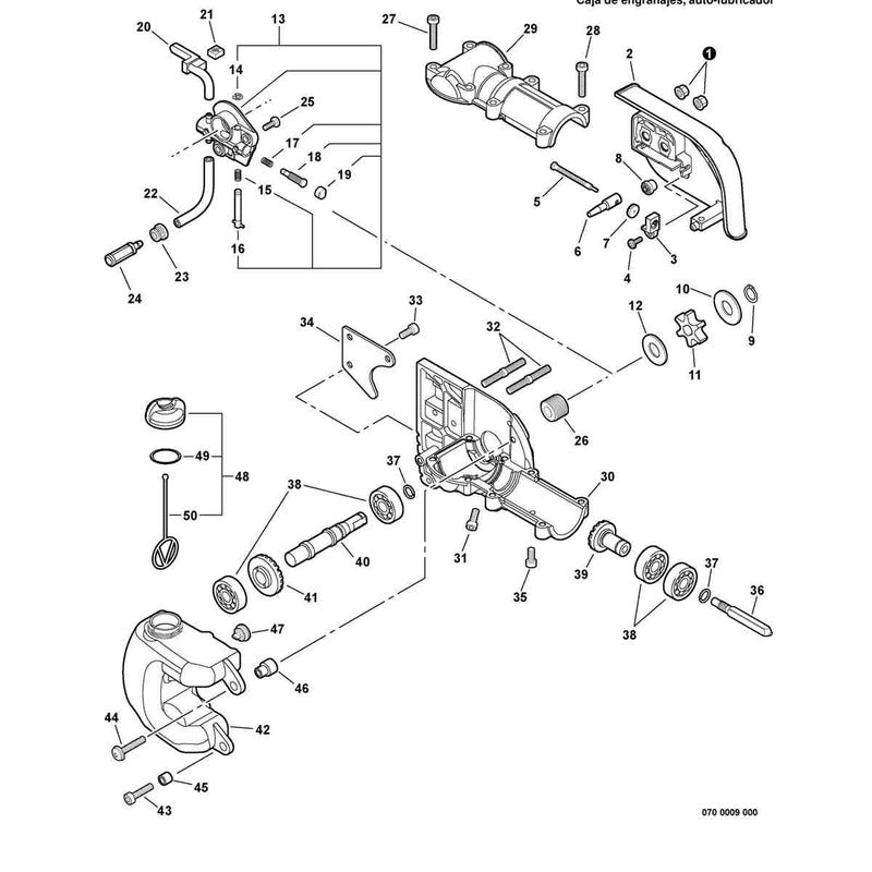Gear Case, Auto-Oiler