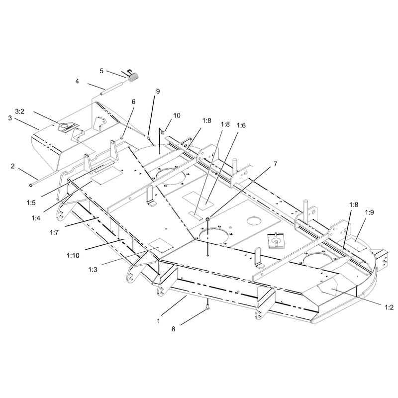 Deck Assembly No 106-5864