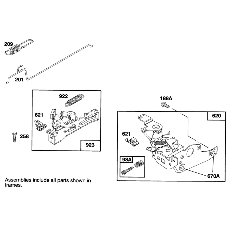 Engine Briggs and Stratton Model 127702-0131-01