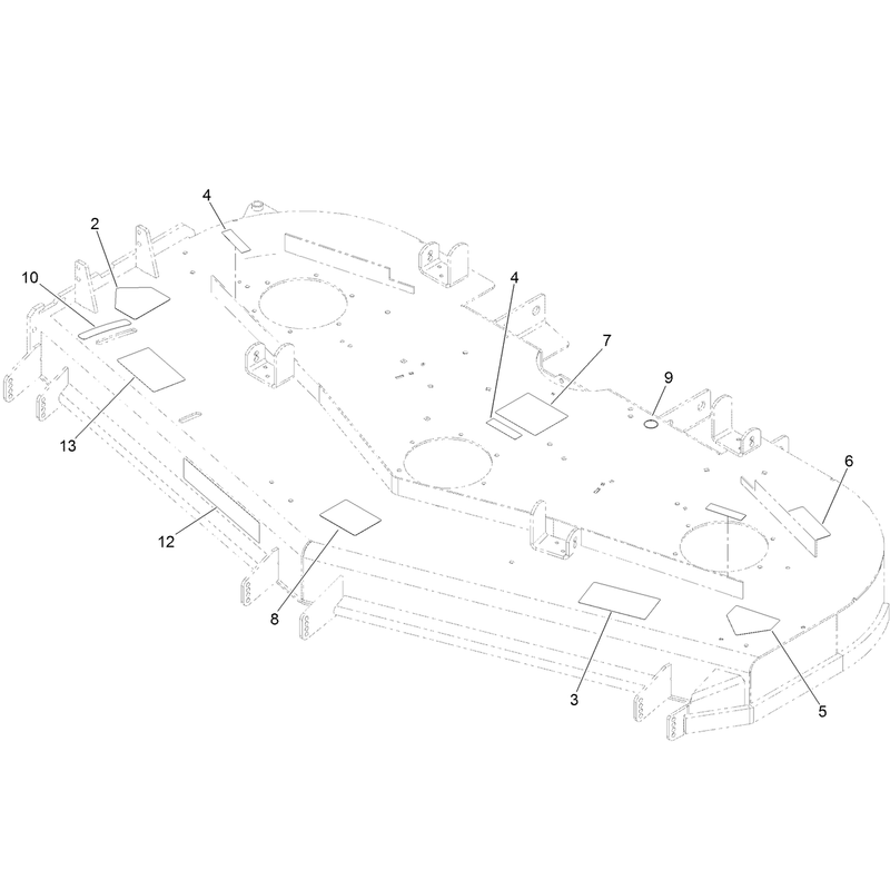 Deck Decal Assembly No 114-4483
