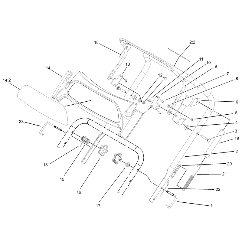 Upper Handle Assembly