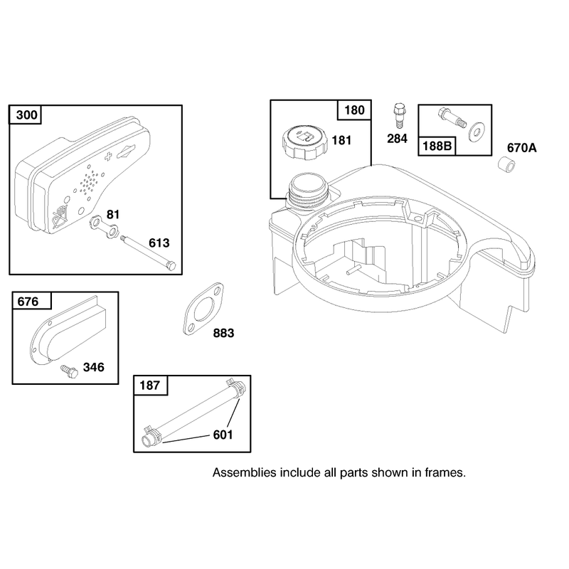 Engine Briggs and Stratton Model 12h802-0658-01