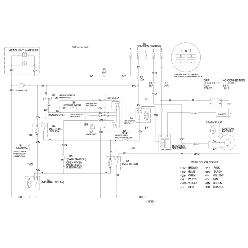 Electrical Schematic Model 73429 Only