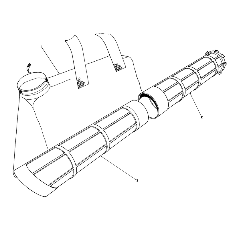 Rake-O-Vac Bagging Kit Model 51531 (standard On Model 51545, Optional On Model 51535)
