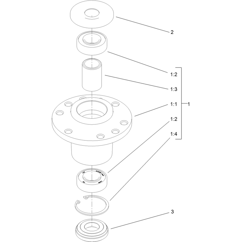 Cutter Housing Assembly No 107-4065