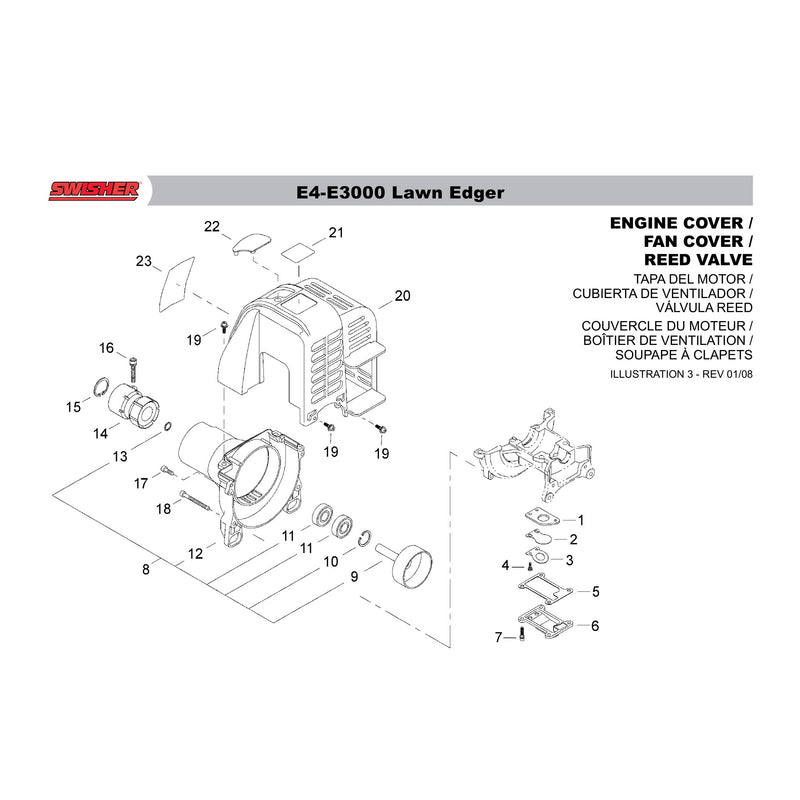 ENGINE COVER / FAN COVER /