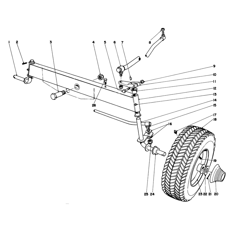 Front Axle Assembly