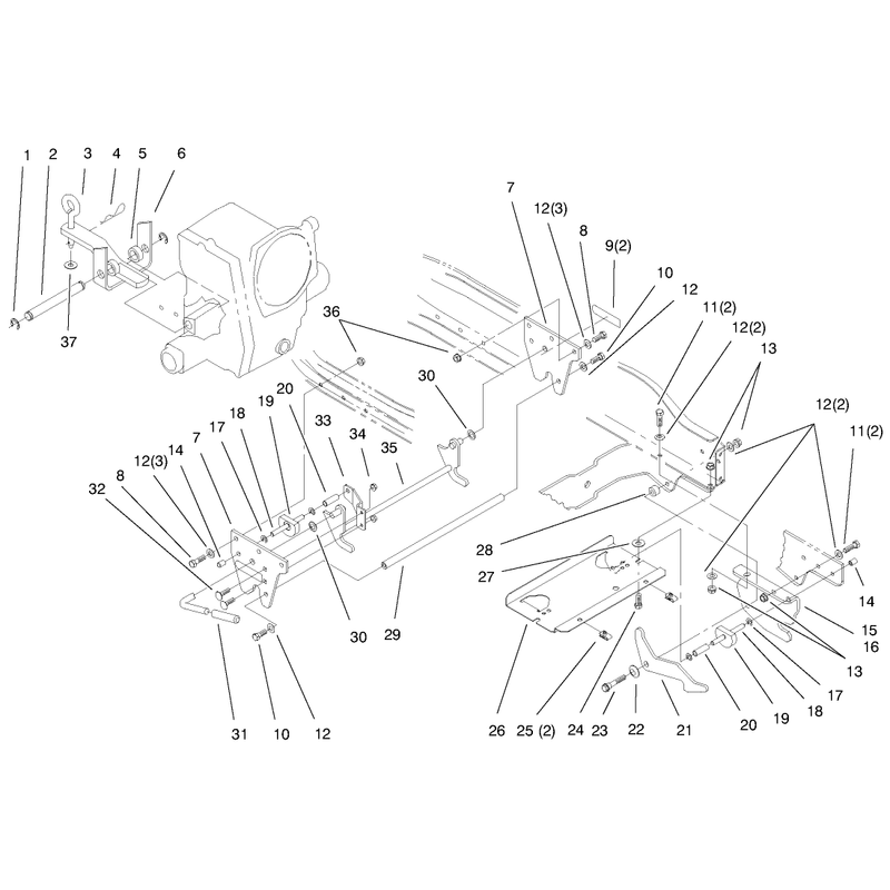 Attach a Matic and Hitch Assembly