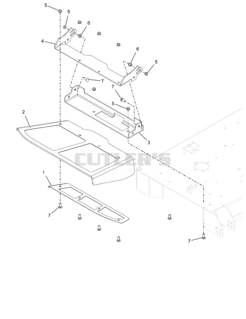 Discharge Chute - 52" and 60"