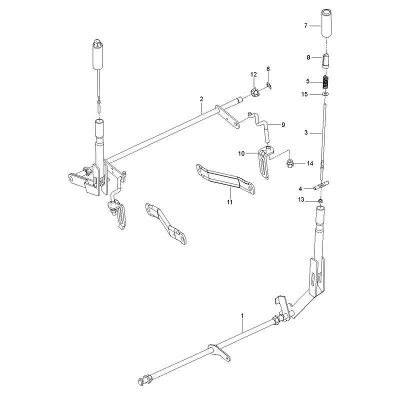 BRAKE / REAR MOWER LIFT