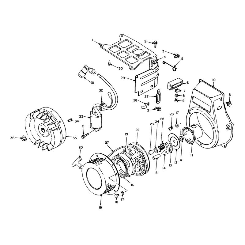 Recoil Starter Assembly