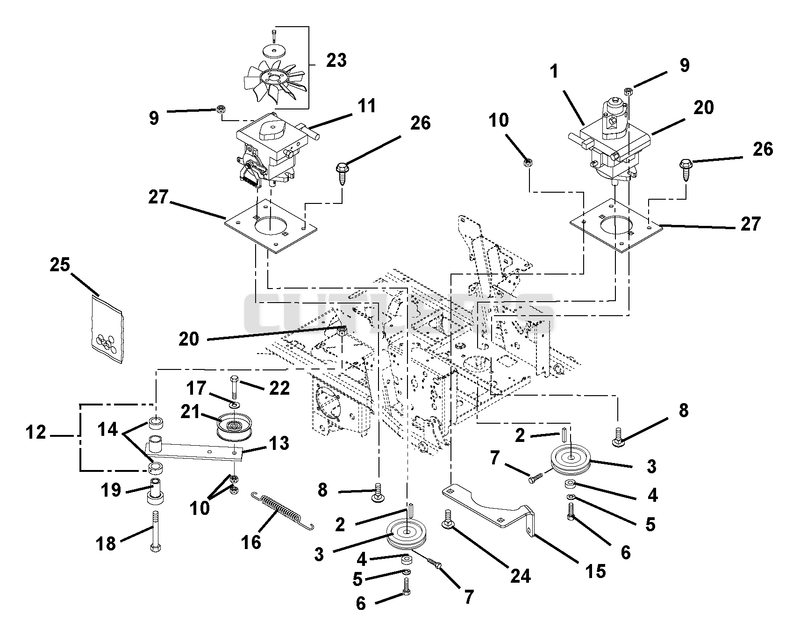 Hydrostatic Pumps & Idlers