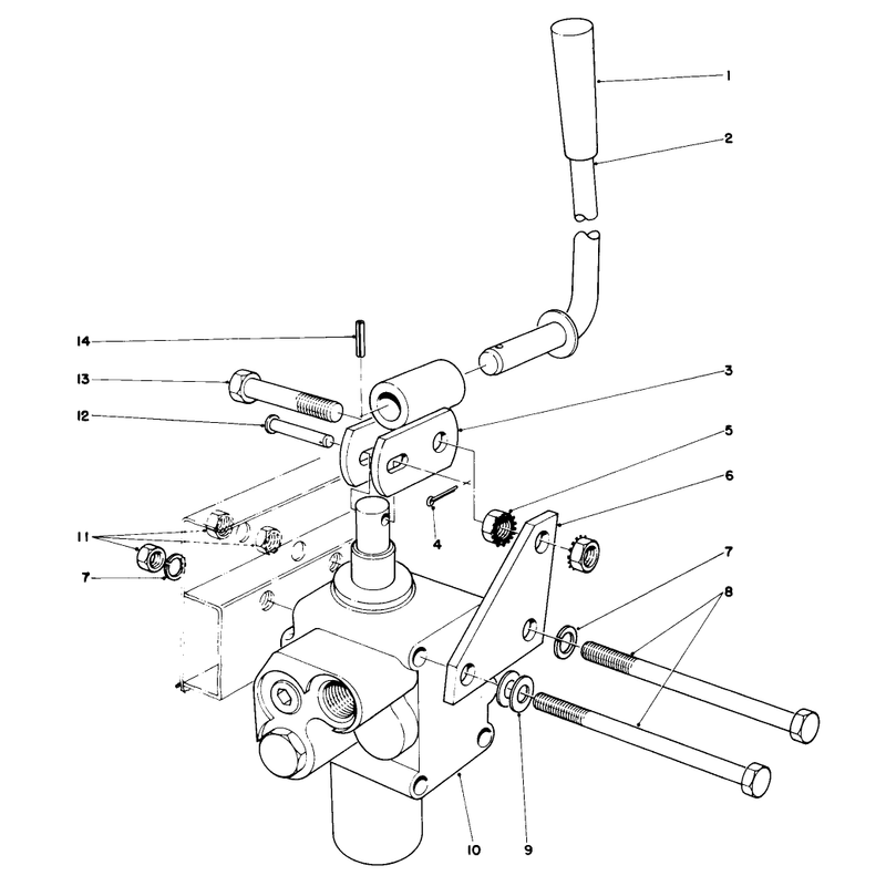 Valve and Lever Assembly