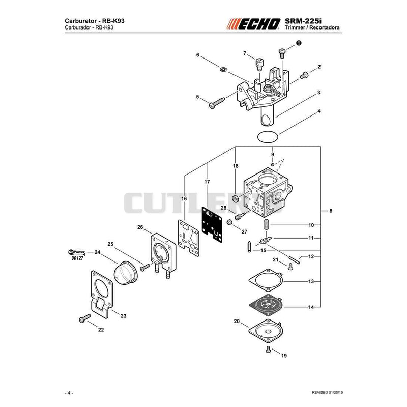 Carburetor - RB-K93