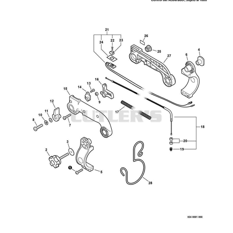 Tube Mount Throttle Control