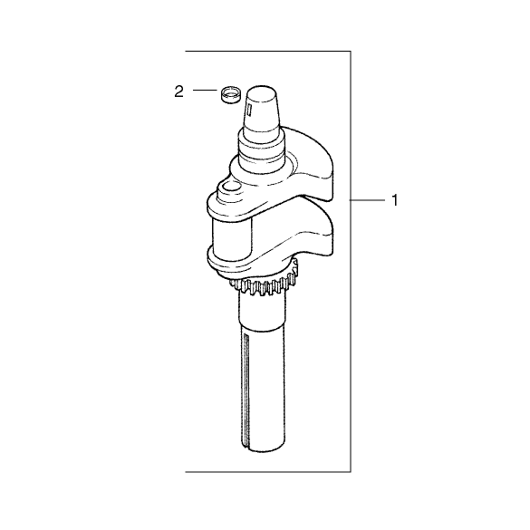 Group 1 Crankshaft Assembly Kohler CV20S-PS65585