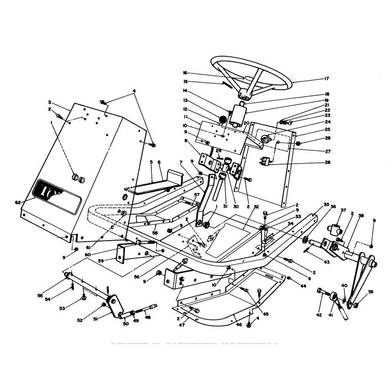 Frame and Steering Assembly