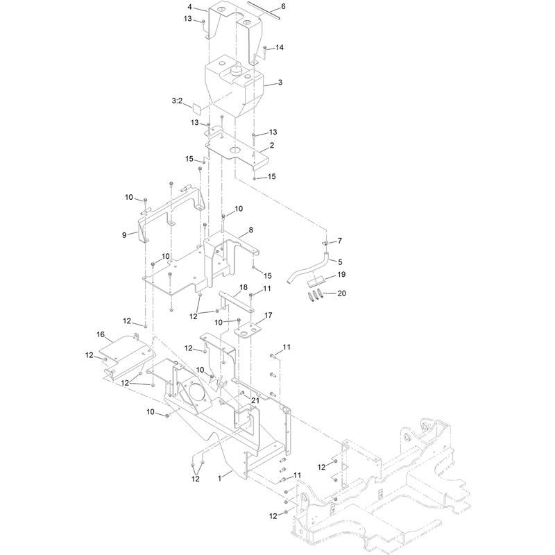 Mud Pump Support Assembly