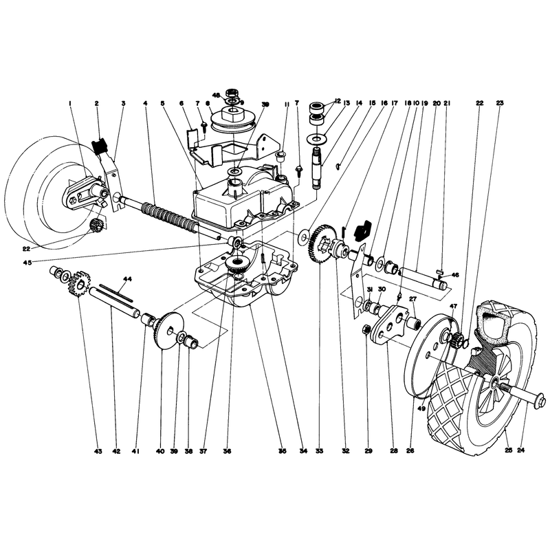 Gear Case Assembly Model No 16890