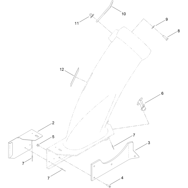 Bagger Boot Assembly No 119-3457