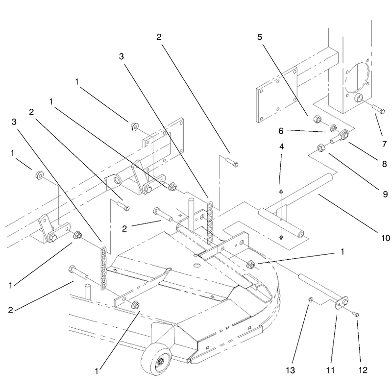Frame and Deck Assembly