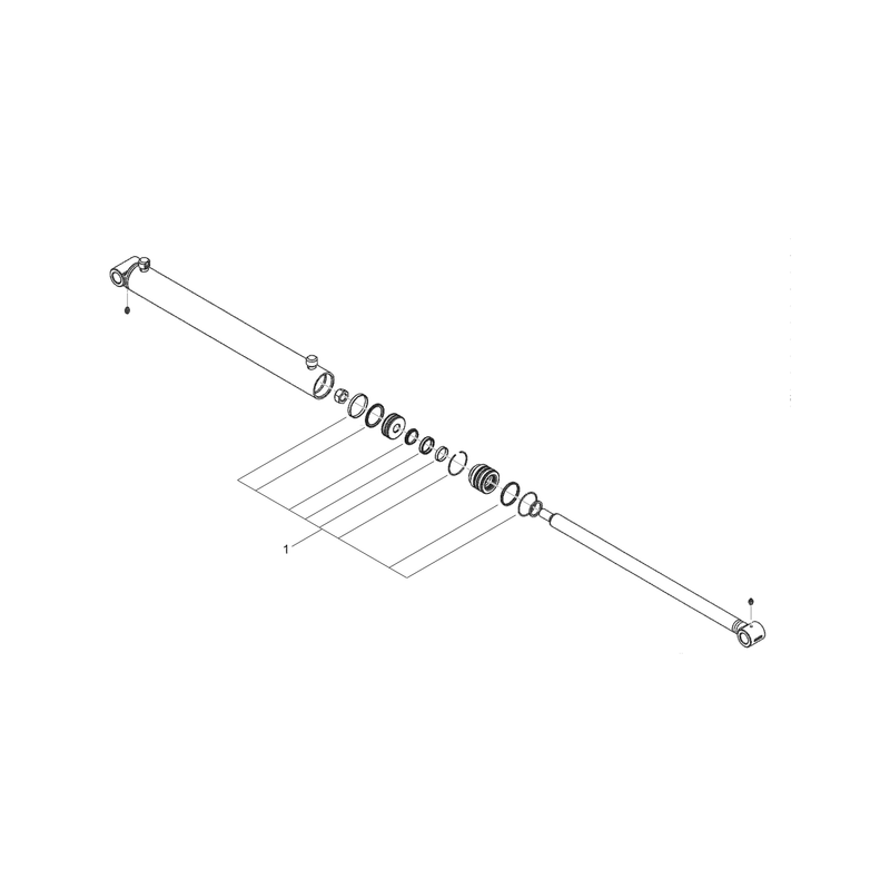 Hydraulic Cylinder Assembly No. 140-7634