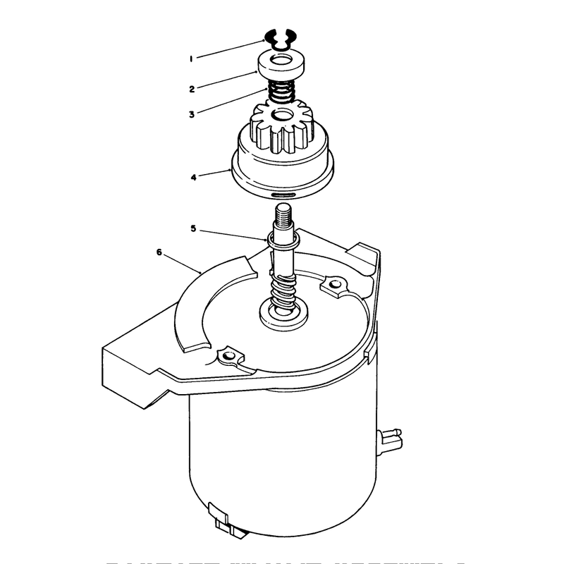 Starter Motor Assembly