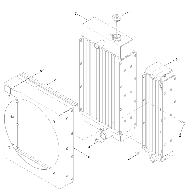 Cooler Assembly No AU129486