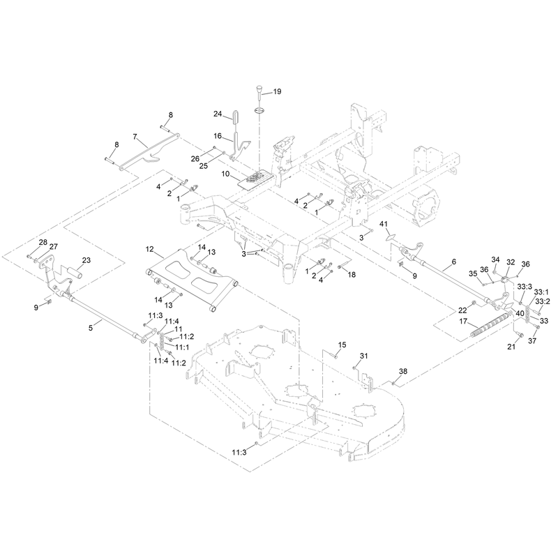 Deck Lift Assembly