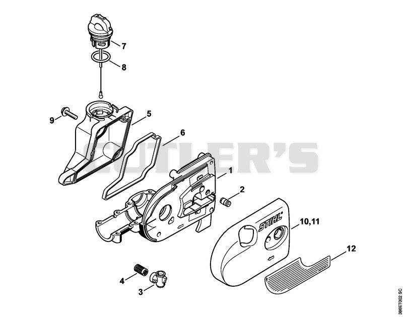 AQ - Conversion kit Gear housing (22.2011)