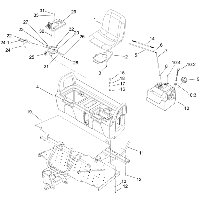 Seat Base Assembly