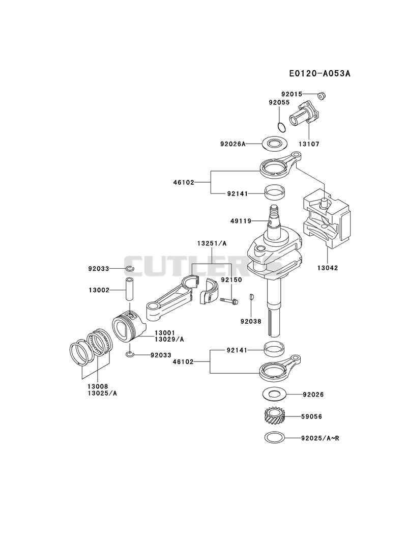 PISTON/CRANKSHAFT