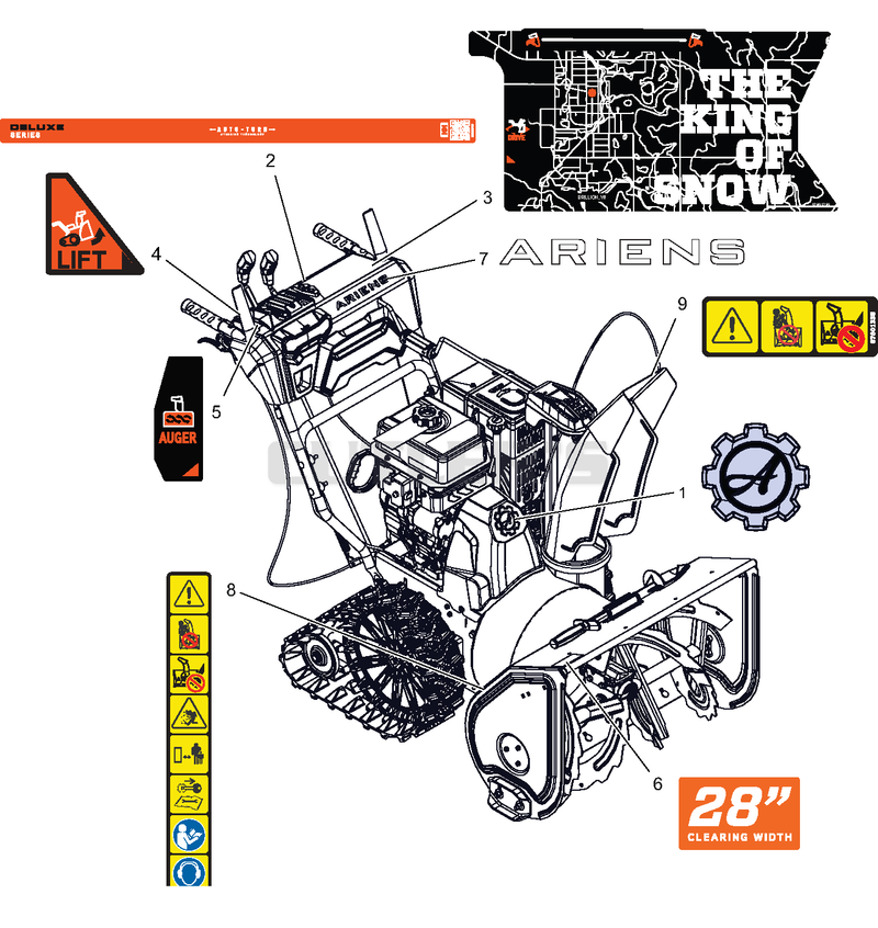 Decals-28"-RapidTrak-CE