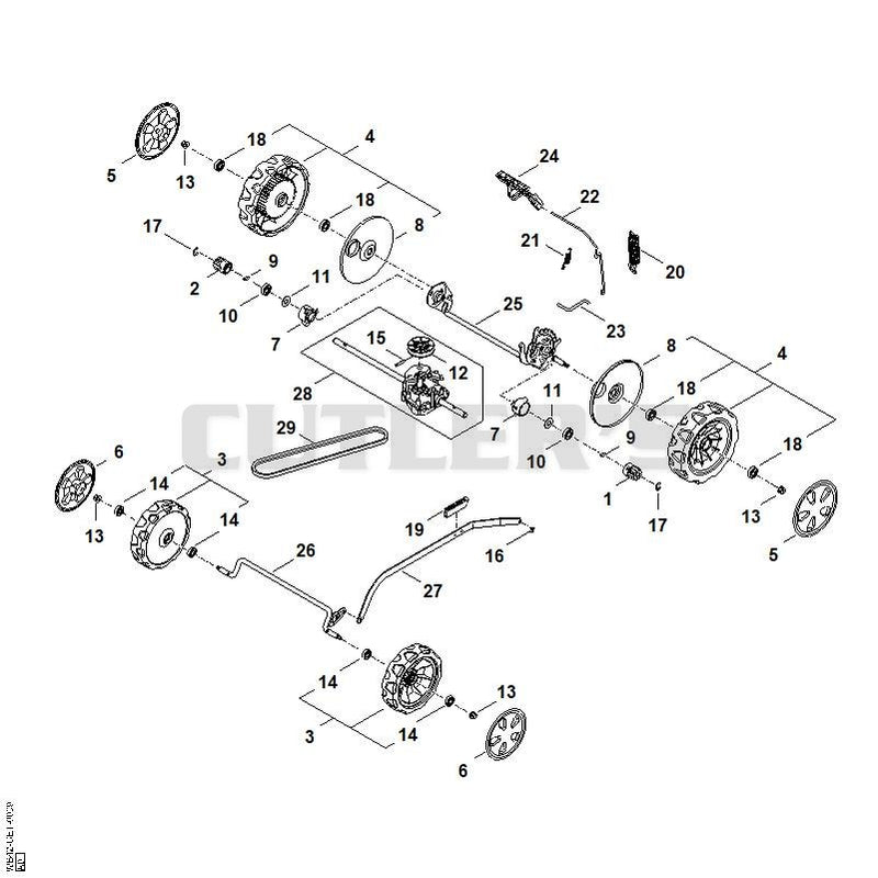 Chassis, Gear box