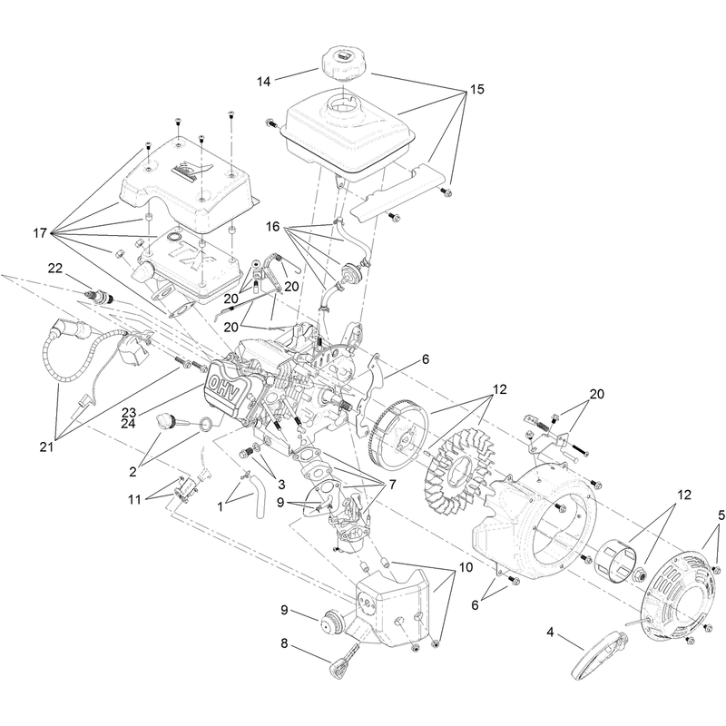Engine Assembly No. 119-1974