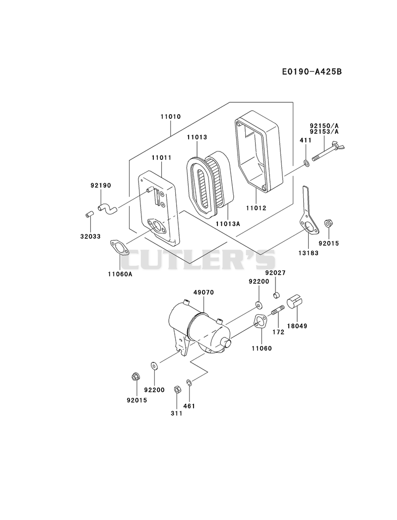 AIR-FILTER/MUFFLER