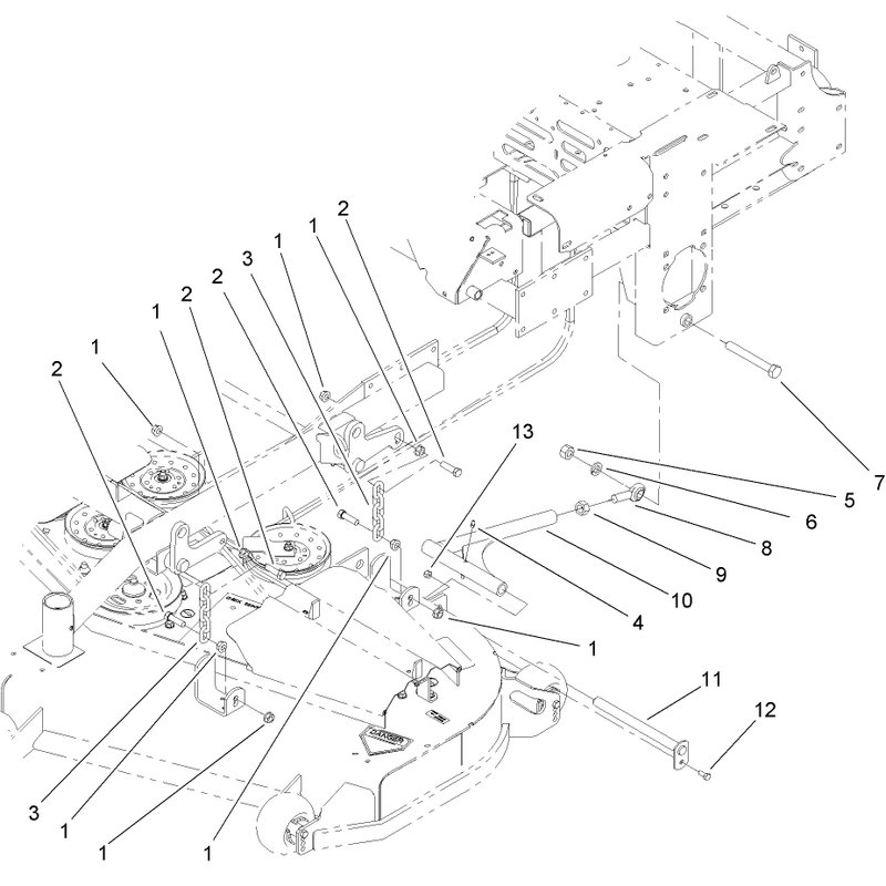 Deck Connection Assembly