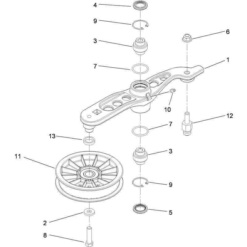 Pump Ilder Assembly No. 116-1185