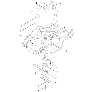 Engine and Blade Assembly