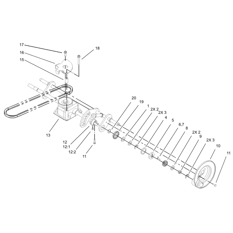 Rear Axle Assembly