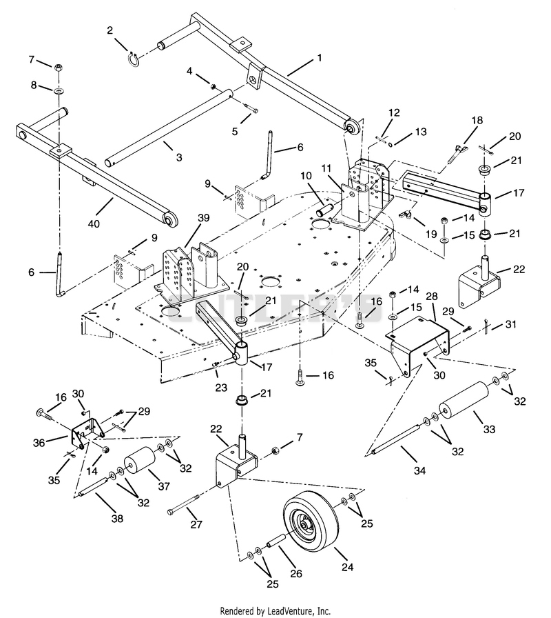 GAUGE WHEELS, ROLLERS, AND HEIGHT ADJUSTMENT